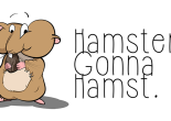 An illustration of a full cheeked hamster